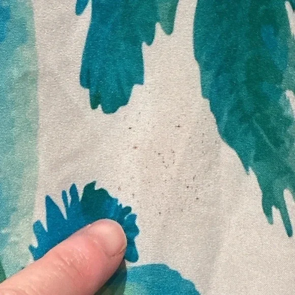 Hardaddy Short Sleeved Button Down Shirt Men Size M Palm Tree Print Front Pocket - Picture 6 of 8